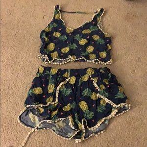 Pineapple Two-piece Set